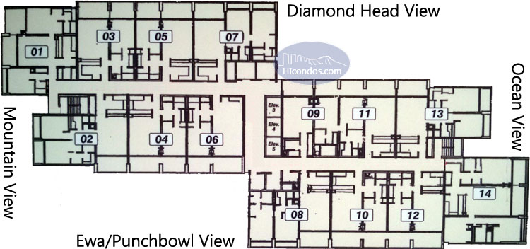 Canterbury Place Honolulu Hawaii Condo By Hicondos Com