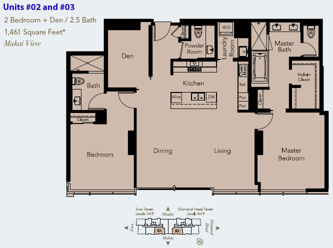 One Ala Moana Honolulu, Hawaii Condo by